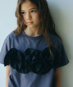 green label relaxing / グリーンレーベル リラクシング カットソー | 【スタメンシリーズ】フリル Tシャツ / キッズ  100cm-160cm
