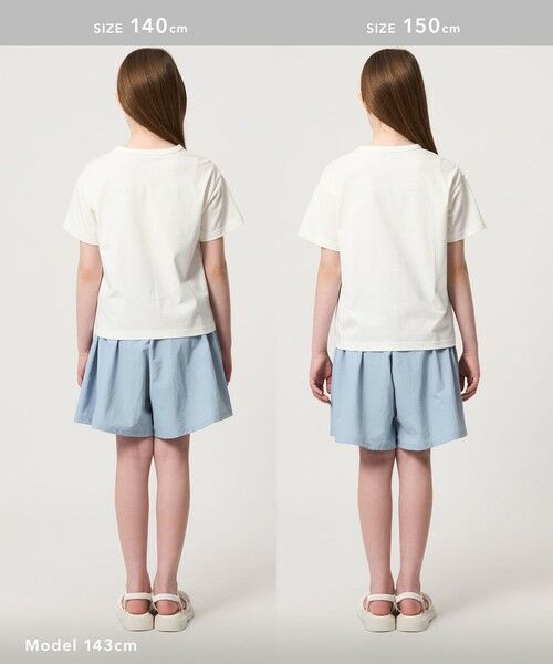 green label relaxing / グリーンレーベル リラクシング カットソー | 【スタメンシリーズ】フリル Tシャツ / キッズ  100cm-160cm | 詳細8