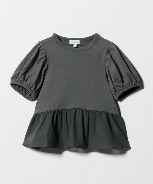 green label relaxing / グリーンレーベル リラクシング カットソー | 【スタメンシリーズ】パフスリーブ Tシャツ / キッズ 100cm-160cm | 詳細9