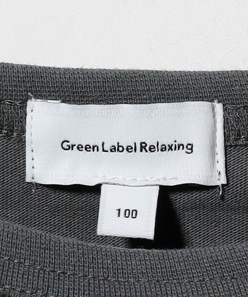 green label relaxing / グリーンレーベル リラクシング カットソー | 【スタメンシリーズ】パフスリーブ Tシャツ / キッズ  100cm-160cm | 詳細10