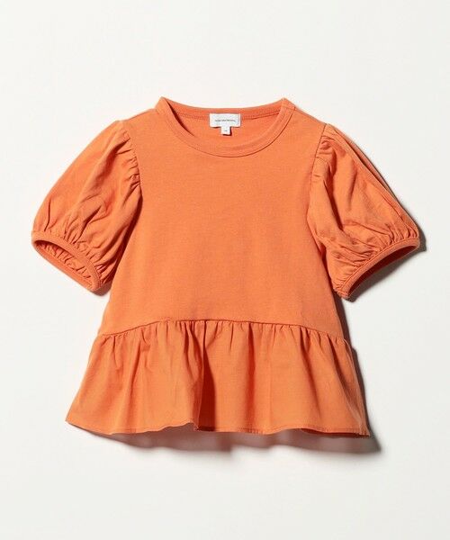 green label relaxing / グリーンレーベル リラクシング カットソー | 【スタメンシリーズ】パフスリーブ Tシャツ / キッズ  100cm-160cm | 詳細12