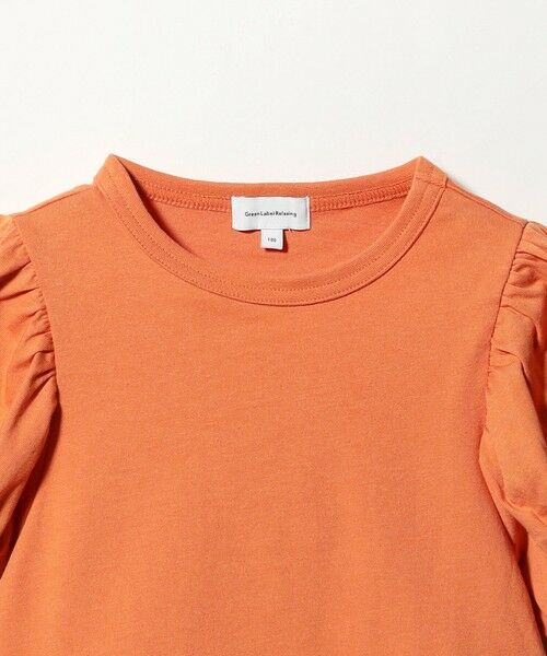 green label relaxing / グリーンレーベル リラクシング カットソー | 【スタメンシリーズ】パフスリーブ Tシャツ / キッズ  100cm-160cm | 詳細13