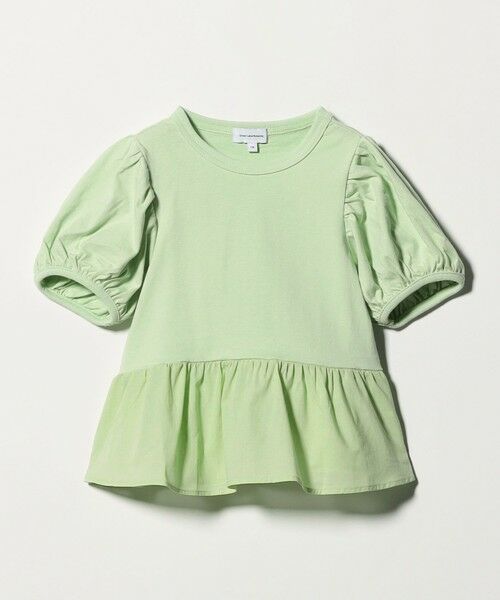green label relaxing / グリーンレーベル リラクシング カットソー | 【スタメンシリーズ】パフスリーブ Tシャツ / キッズ  100cm-160cm | 詳細15