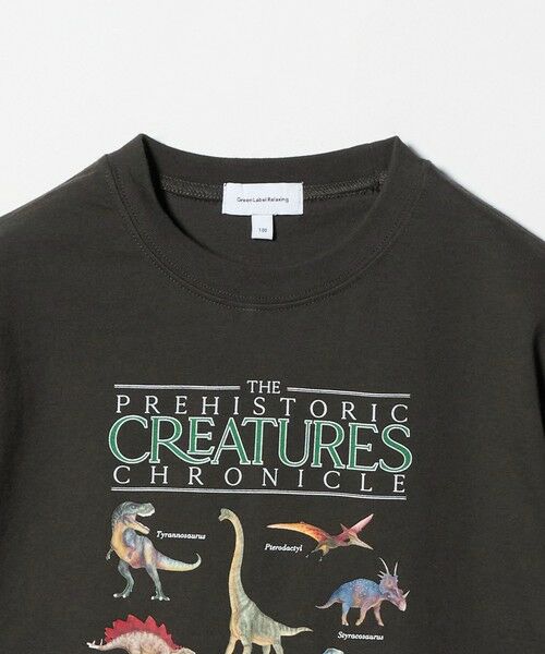 green label relaxing / グリーンレーベル リラクシング カットソー | ダイナソー Tシャツ / キッズ  100cm-130cm | 詳細2