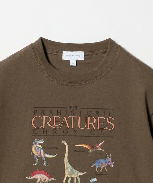 green label relaxing / グリーンレーベル リラクシング カットソー | ダイナソー Tシャツ / キッズ  100cm-130cm | 詳細8