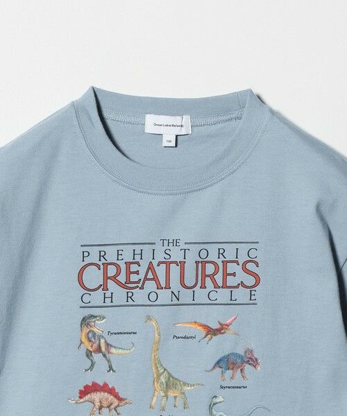 green label relaxing / グリーンレーベル リラクシング カットソー | ダイナソー Tシャツ / キッズ  100cm-130cm | 詳細13