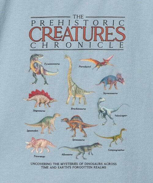 green label relaxing / グリーンレーベル リラクシング カットソー | ダイナソー Tシャツ / キッズ  100cm-130cm | 詳細14