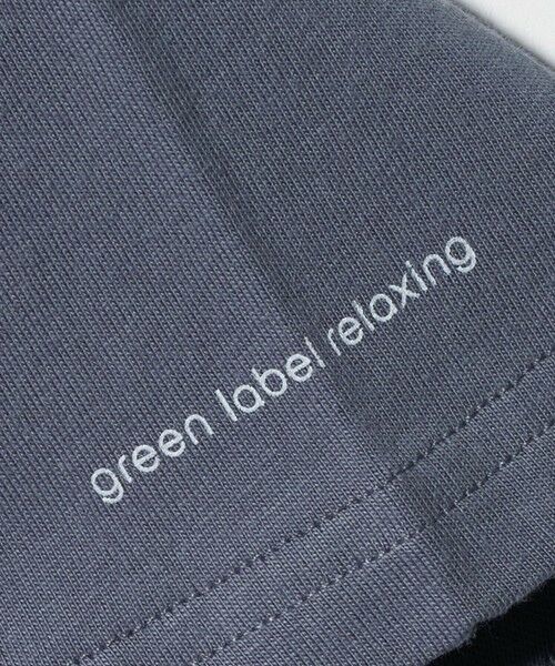green label relaxing / グリーンレーベル リラクシング カットソー | ロゴ刺しゅう Tシャツ / キッズ 100cm-160cm | 詳細3