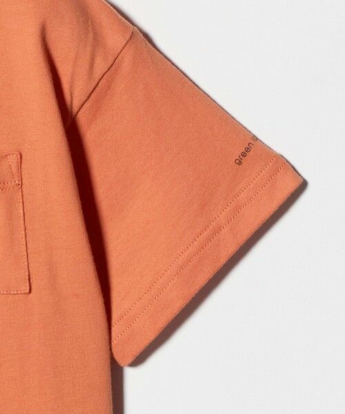 green label relaxing / グリーンレーベル リラクシング カットソー | ロゴ刺しゅう Tシャツ / キッズ 100cm-160cm | 詳細7