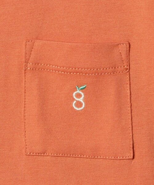 green label relaxing / グリーンレーベル リラクシング カットソー | ロゴ刺しゅう Tシャツ / キッズ 100cm-160cm | 詳細8