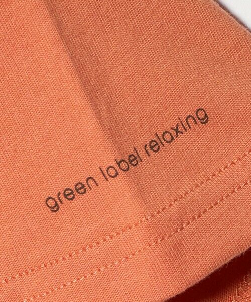 green label relaxing / グリーンレーベル リラクシング カットソー | ロゴ刺しゅう Tシャツ / キッズ 100cm-160cm | 詳細9