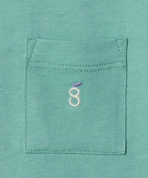 green label relaxing / グリーンレーベル リラクシング カットソー | ロゴ刺しゅう Tシャツ / キッズ 100cm-160cm | 詳細15