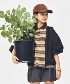 green label relaxing / グリーンレーベル リラクシング カットソー | 【スタメンシリーズ】ボーダー ポロシャツ  / キッズ  100cm-160cm