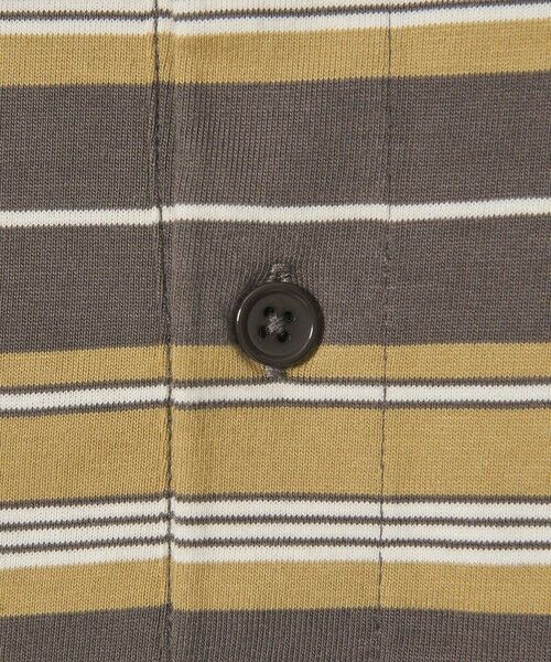 green label relaxing / グリーンレーベル リラクシング カットソー | 【スタメンシリーズ】ボーダー ポロシャツ  / キッズ  100cm-160cm | 詳細4