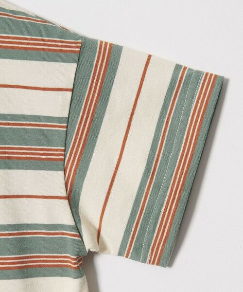 green label relaxing / グリーンレーベル リラクシング カットソー | 【スタメンシリーズ】ボーダー ポロシャツ  / キッズ  100cm-160cm | 詳細8