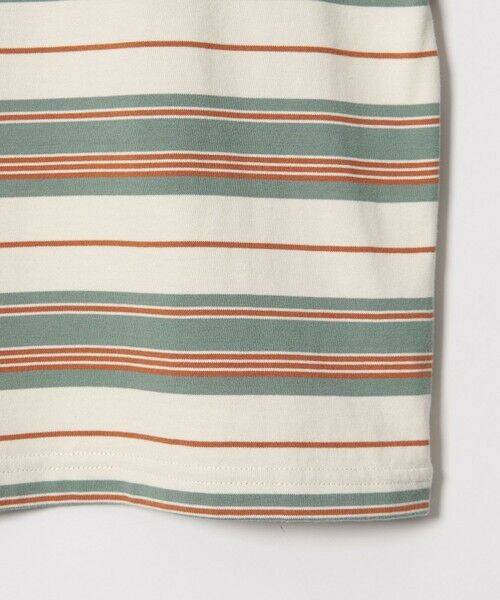 green label relaxing / グリーンレーベル リラクシング カットソー | 【スタメンシリーズ】ボーダー ポロシャツ  / キッズ  100cm-160cm | 詳細9