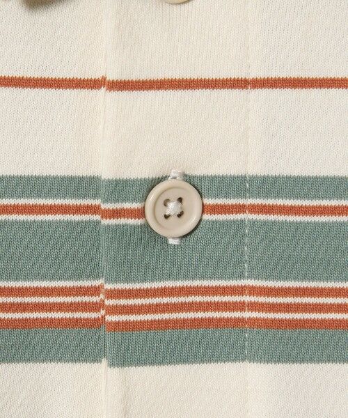 green label relaxing / グリーンレーベル リラクシング カットソー | 【スタメンシリーズ】ボーダー ポロシャツ  / キッズ  100cm-160cm | 詳細10