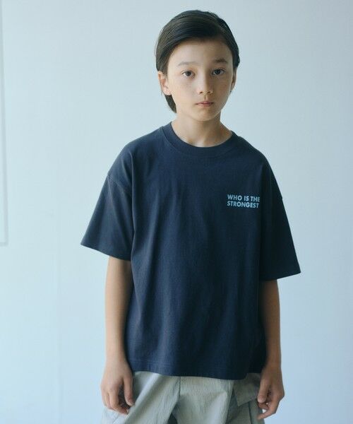green label relaxing / グリーンレーベル リラクシング カットソー | 【WEB限定】アニマルプリント Tシャツ/ キッズ 100cm-160cm | 詳細1