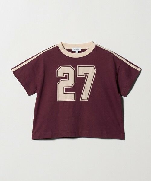 green label relaxing / グリーンレーベル リラクシング カットソー | 【WEB限定】ナンバープリント Tシャツ/ キッズ 100cm-160cm | 詳細6