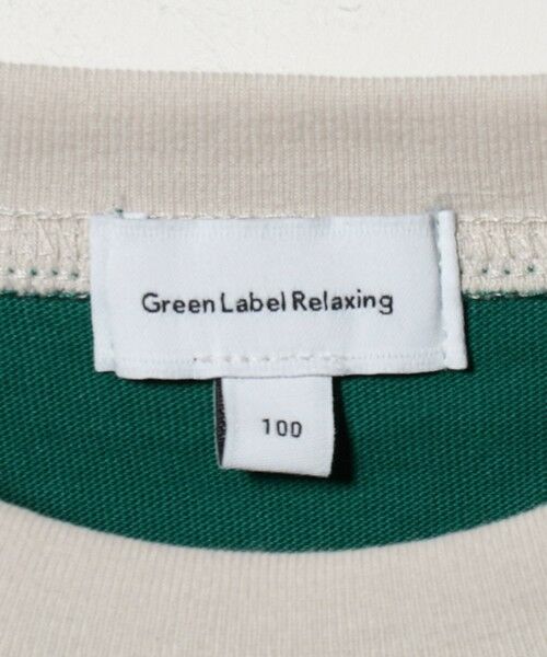 green label relaxing / グリーンレーベル リラクシング カットソー | 【WEB限定】ナンバープリント Tシャツ/ キッズ 100cm-160cm | 詳細17