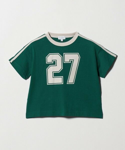 green label relaxing / グリーンレーベル リラクシング カットソー | 【WEB限定】ナンバープリント Tシャツ/ キッズ 100cm-160cm | 詳細19
