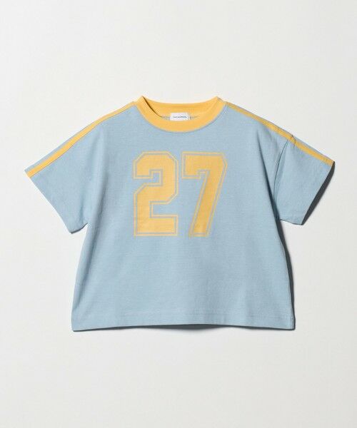 green label relaxing / グリーンレーベル リラクシング カットソー | 【WEB限定】ナンバープリント Tシャツ/ キッズ 100cm-160cm | 詳細21