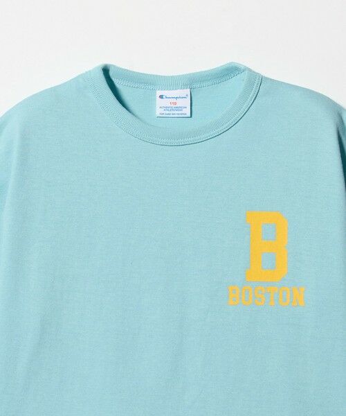 green label relaxing / グリーンレーベル リラクシング カットソー | ＜Champion＞ボストン ショートスリーブ Tシャツ / キッズ 110cm-130cm | 詳細12