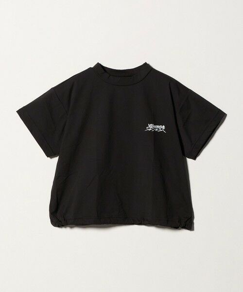 green label relaxing / グリーンレーベル リラクシング カットソー | 【別注】＜Marmot＞ラッシュ Tシャツ/ キッズ 120cm-130cm（BLACK）