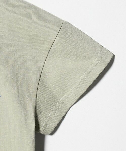 green label relaxing / グリーンレーベル リラクシング カットソー | 【別注】＜WILD THINGS＞ マウンテン ショートスリーブ Tシャツ / キッズ 110cm-130cm | 詳細11
