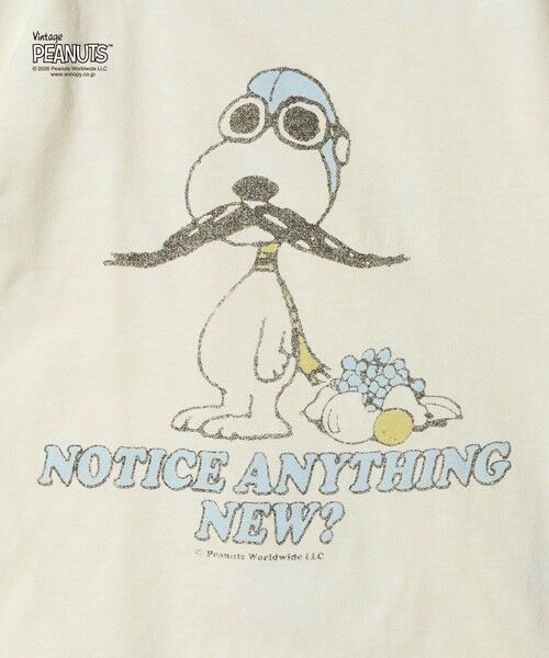 green label relaxing / グリーンレーベル リラクシング カットソー | 【別注】＜FRUIT OF THE LOOM × PEANUTS＞リンガーTシャツ / キッズ  110cm-130cm | 詳細2