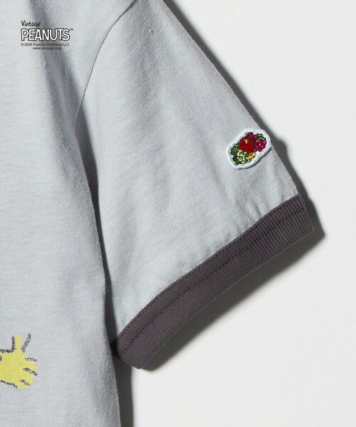 green label relaxing / グリーンレーベル リラクシング カットソー | 【別注】＜FRUIT OF THE LOOM × PEANUTS＞リンガーTシャツ / キッズ  110cm-130cm | 詳細7