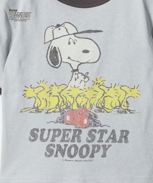 green label relaxing / グリーンレーベル リラクシング カットソー | 【別注】＜FRUIT OF THE LOOM × PEANUTS＞リンガーTシャツ / キッズ  110cm-130cm | 詳細8