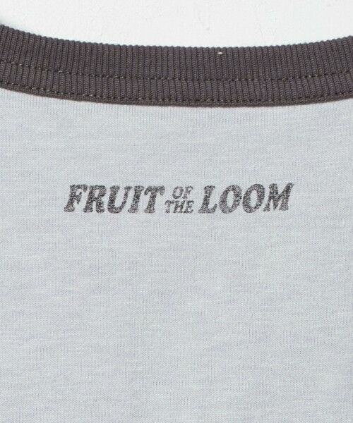 green label relaxing / グリーンレーベル リラクシング カットソー | 【別注】＜FRUIT OF THE LOOM × PEANUTS＞リンガーTシャツ / キッズ  110cm-130cm | 詳細10
