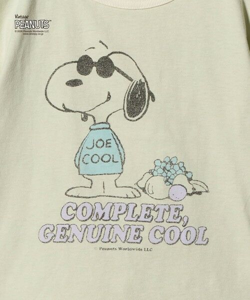 green label relaxing / グリーンレーベル リラクシング カットソー | 【別注】＜FRUIT OF THE LOOM × PEANUTS＞リンガーTシャツ / キッズ  110cm-130cm | 詳細16
