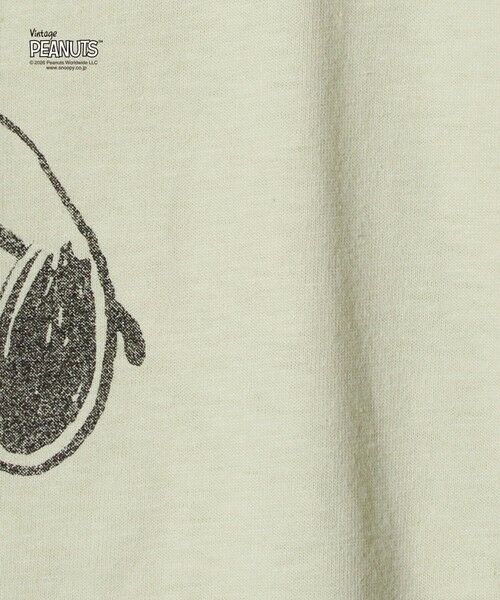 green label relaxing / グリーンレーベル リラクシング カットソー | 【別注】＜FRUIT OF THE LOOM × PEANUTS＞リンガーTシャツ / キッズ  110cm-130cm | 詳細17