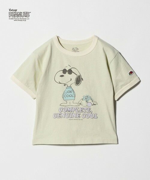 green label relaxing / グリーンレーベル リラクシング カットソー | 【別注】＜FRUIT OF THE LOOM × PEANUTS＞リンガーTシャツ / キッズ  110cm-130cm | 詳細14