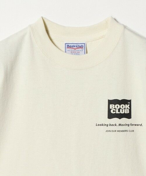 green label relaxing / グリーンレーベル リラクシング カットソー | 【別注】＜BOOK CLUB＞ロゴ Tシャツ / キッズ 110cm-130cm | 詳細2