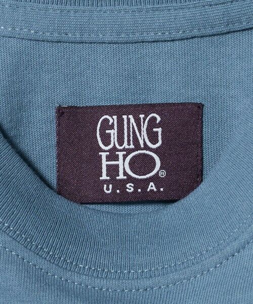 green label relaxing / グリーンレーベル リラクシング カットソー | 【別注】＜GUNG HO＞ポケット Tシャツ / キッズ 110cm-130cm | 詳細13