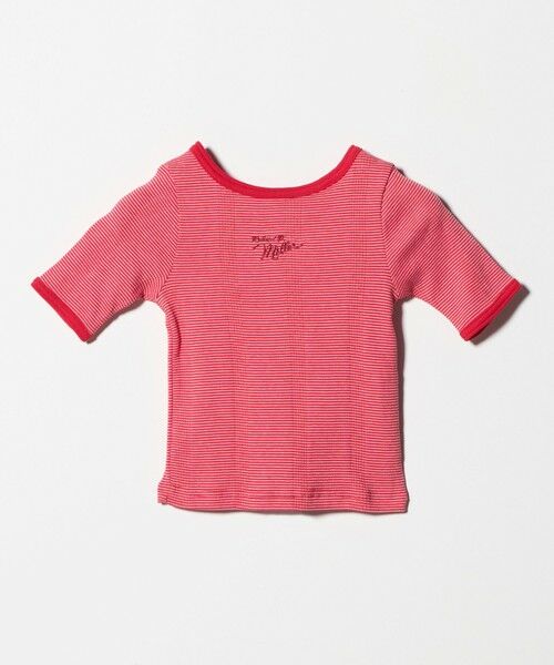 green label relaxing / グリーンレーベル リラクシング カットソー | 【別注】＜Robert P. Miller＞5分袖 Tシャツ / キッズ  100cm-130cm | 詳細2