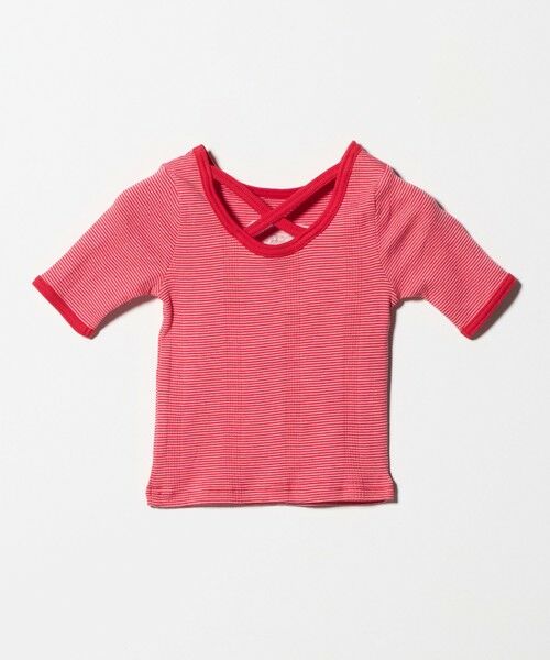 green label relaxing / グリーンレーベル リラクシング カットソー | 【別注】＜Robert P. Miller＞5分袖 Tシャツ / キッズ  100cm-130cm | 詳細3