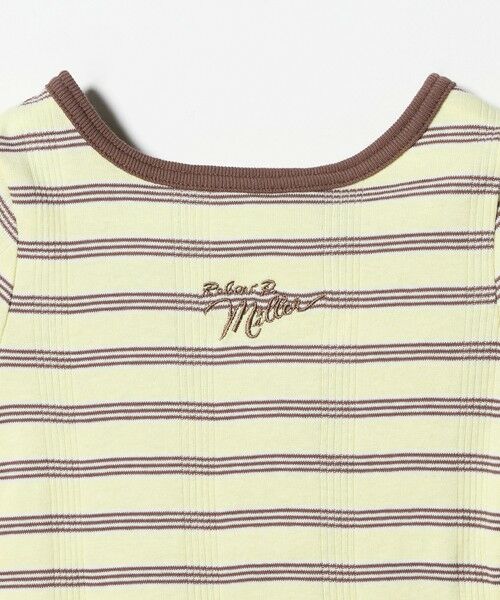 green label relaxing / グリーンレーベル リラクシング カットソー | 【別注】＜Robert P. Miller＞5分袖 Tシャツ / キッズ  100cm-130cm | 詳細10