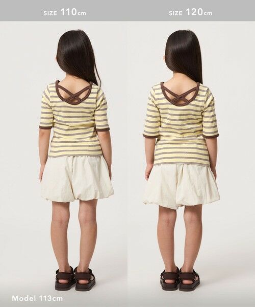 green label relaxing / グリーンレーベル リラクシング カットソー | 【別注】＜Robert P. Miller＞5分袖 Tシャツ / キッズ  100cm-130cm | 詳細14
