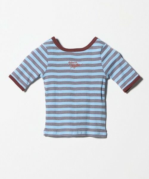 green label relaxing / グリーンレーベル リラクシング カットソー | 【別注】＜Robert P. Miller＞5分袖 Tシャツ / キッズ  100cm-130cm | 詳細13