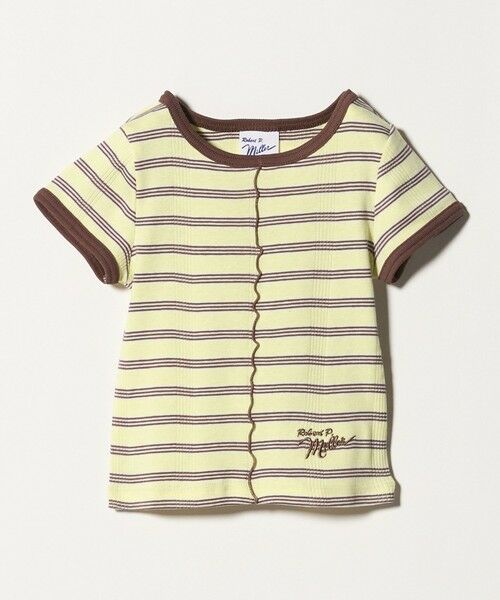 green label relaxing / グリーンレーベル リラクシング カットソー | 【別注】＜Robert P. Miller＞メローＴシャツ / キッズ 100cm-130cm（YELLOW）