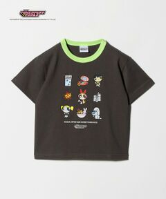 green label relaxing / グリーンレーベル リラクシング カットソー | 【別注】＜The Powerpuff Girls＞ リンガー Tシャツ / キッズ 100cmー130cm