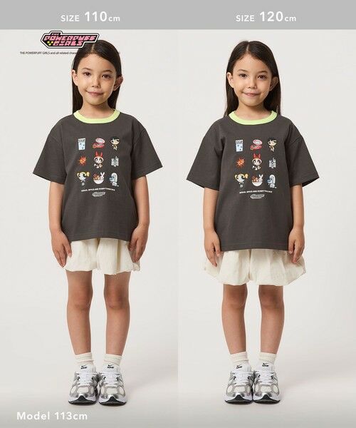 green label relaxing / グリーンレーベル リラクシング カットソー | 【別注】＜The Powerpuff Girls＞ リンガー Tシャツ / キッズ 100cmー130cm | 詳細3