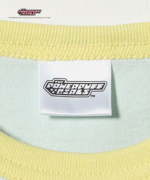 green label relaxing / グリーンレーベル リラクシング カットソー | 【別注】＜The Powerpuff Girls＞ リンガー Tシャツ / キッズ 100cmー130cm | 詳細13