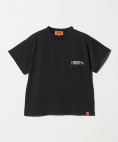 green label relaxing / グリーンレーベル リラクシング カットソー | 【別注】＜UNIVERSAL OVERALL＞ロゴ Tシャツ / キッズ  100cm-130cm