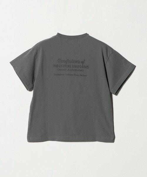 green label relaxing / グリーンレーベル リラクシング カットソー | 【別注】＜UNIVERSAL OVERALL＞ロゴ Tシャツ / キッズ  100cm-130cm | 詳細3