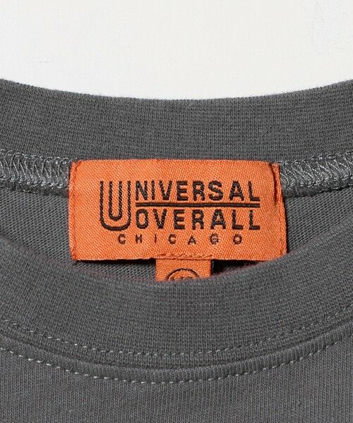 green label relaxing / グリーンレーベル リラクシング カットソー | 【別注】＜UNIVERSAL OVERALL＞ロゴ Tシャツ / キッズ  100cm-130cm | 詳細11